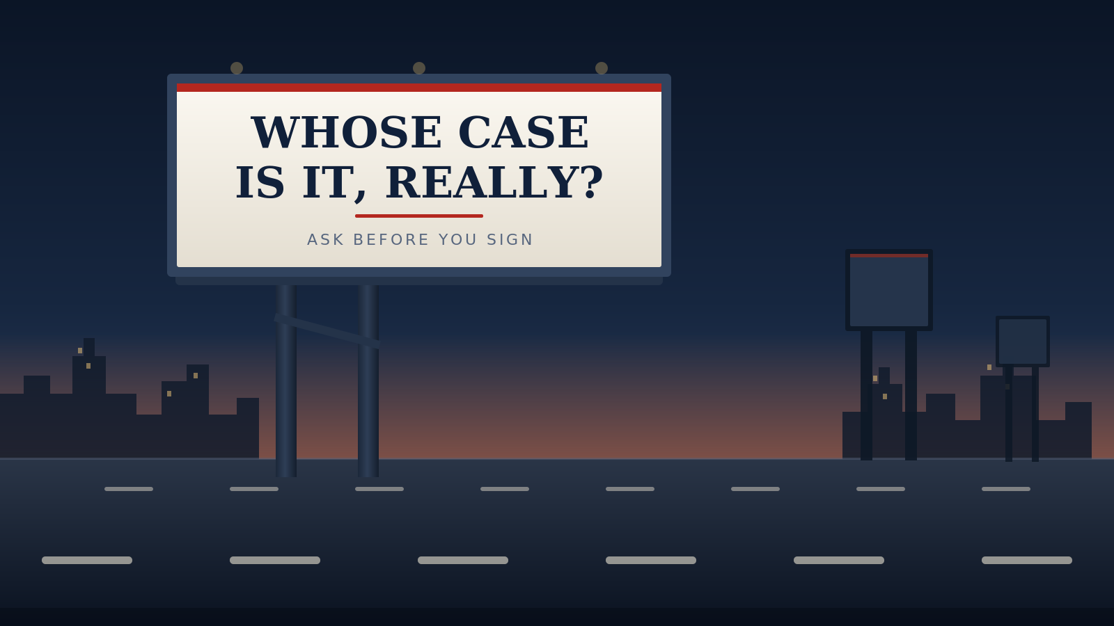 Will the Billboard Attorney Actually Handle Your Texas Truck Accident Case?